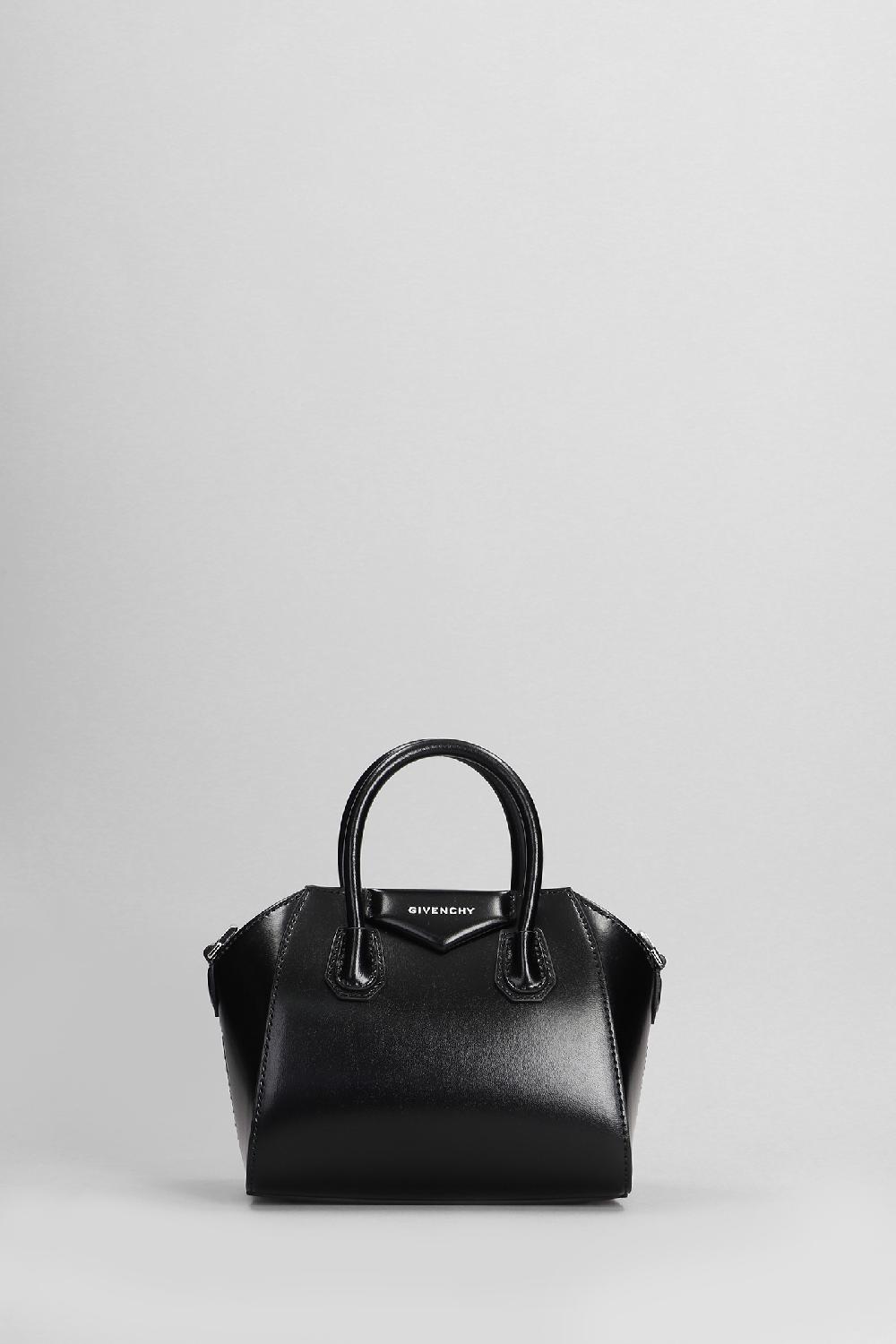 Deliberti Givenchy Borsa a spalla antigona toy in pelle nera cod. 404621 - Deliberti The Luxury Shopping