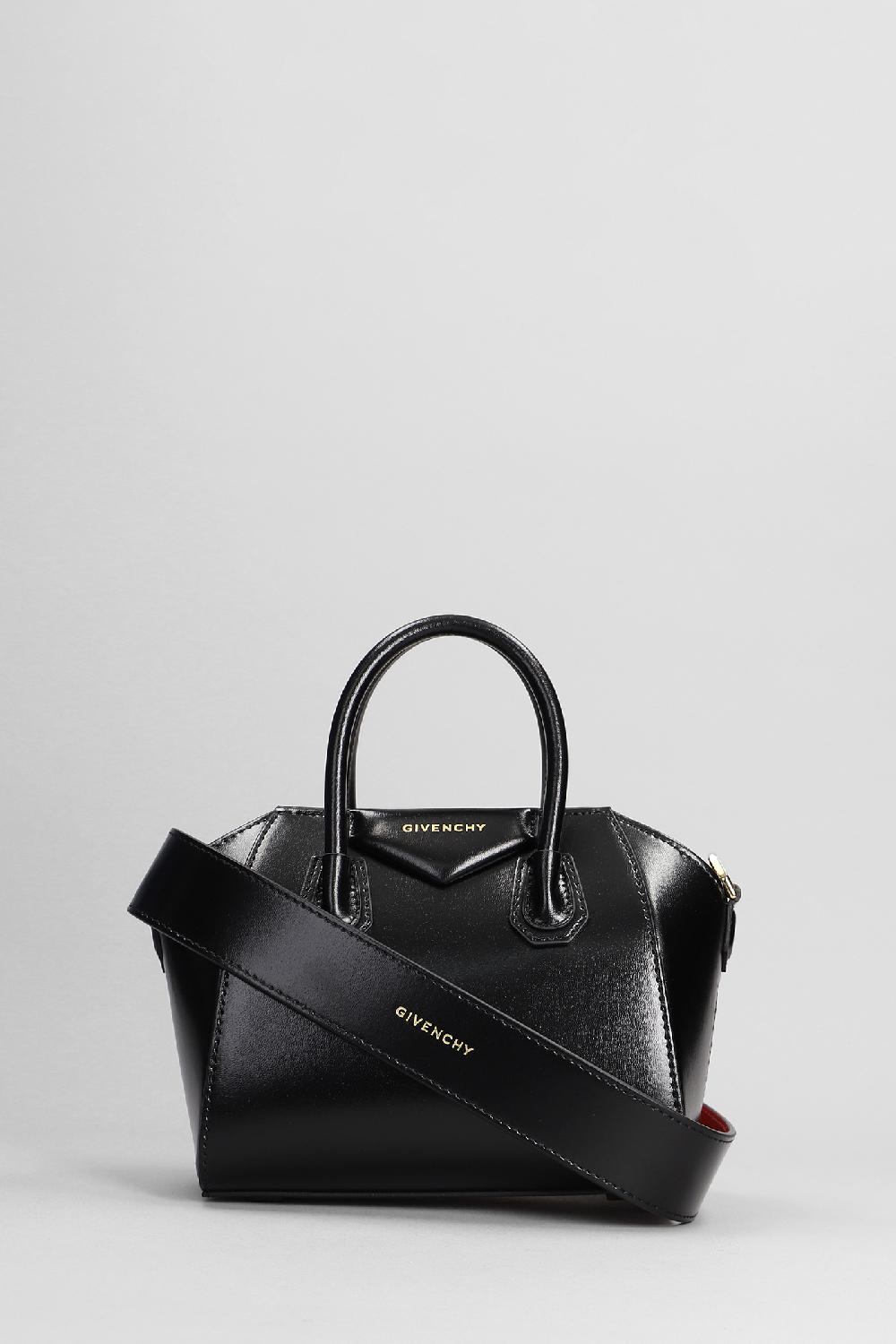 Deliberti Givenchy Borsa a spalla antigona toy in pelle nera cod. 392598 - Deliberti The Luxury Shopping