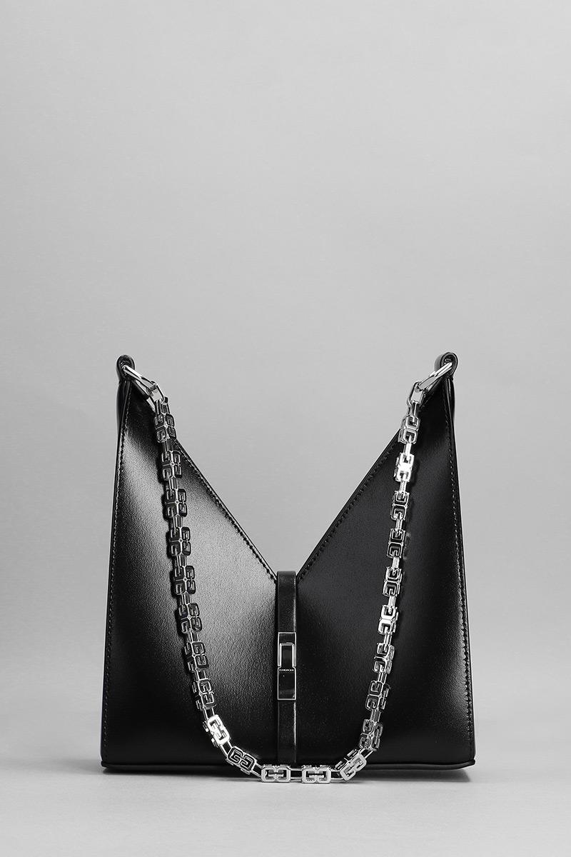 Deliberti Givenchy Borsa a spalla cut out in pelle nera cod. 330562 - Deliberti The Luxury Shopping