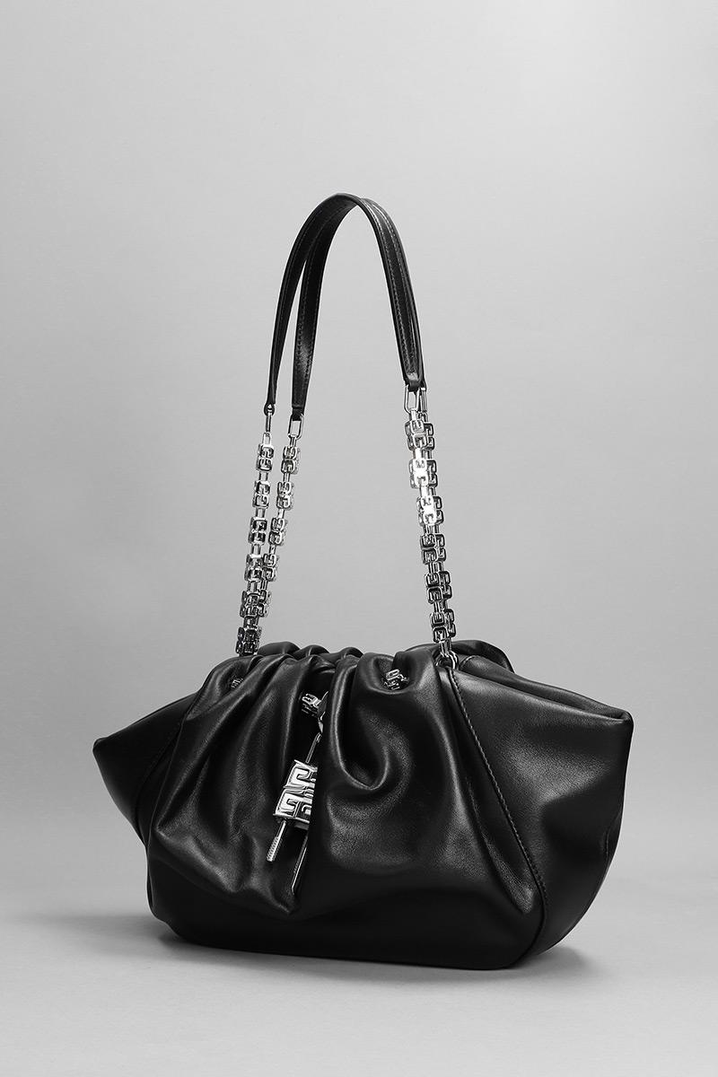 Deliberti Givenchy Borsa A Spalla Kenny In Pelle Nera Cod. 352408 - Deliberti The Luxury Shopping