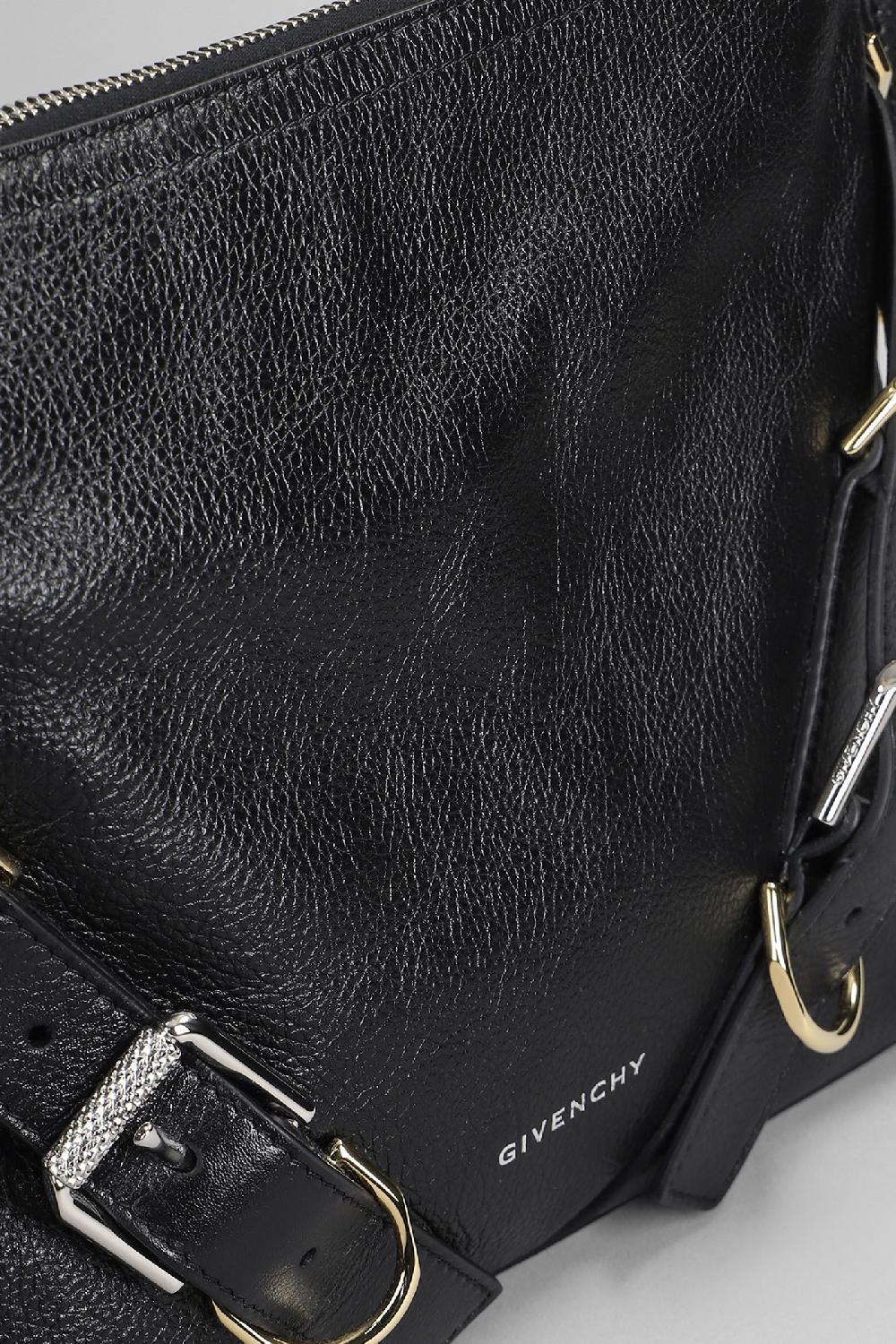 Deliberti Givenchy Borsa A Spalla Voyou In Pelle Nera Cod. 394578 - Deliberti The Luxury Shopping