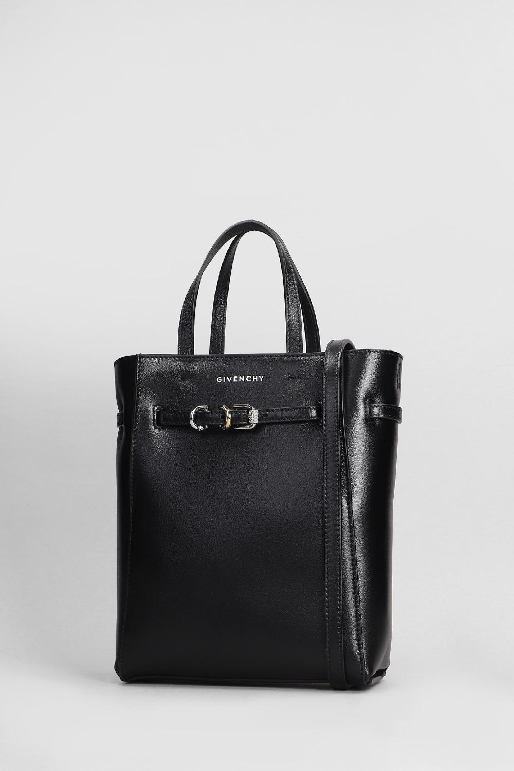 Deliberti Givenchy Borsa A Spalla Voyou Mini In Pelle Nera Cod. 406448 - Deliberti The Luxury Shopping