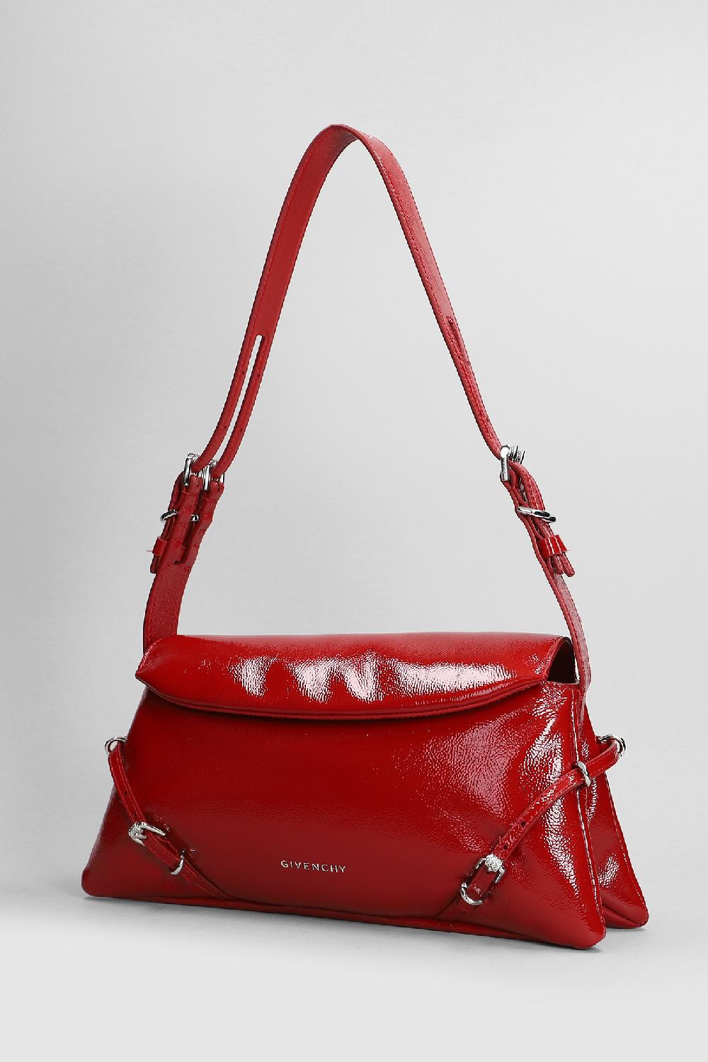Deliberti Givenchy Borsa A Spalla Voyou Small In Pelle Rossa Cod. 409597 - Deliberti The Luxury Shopping