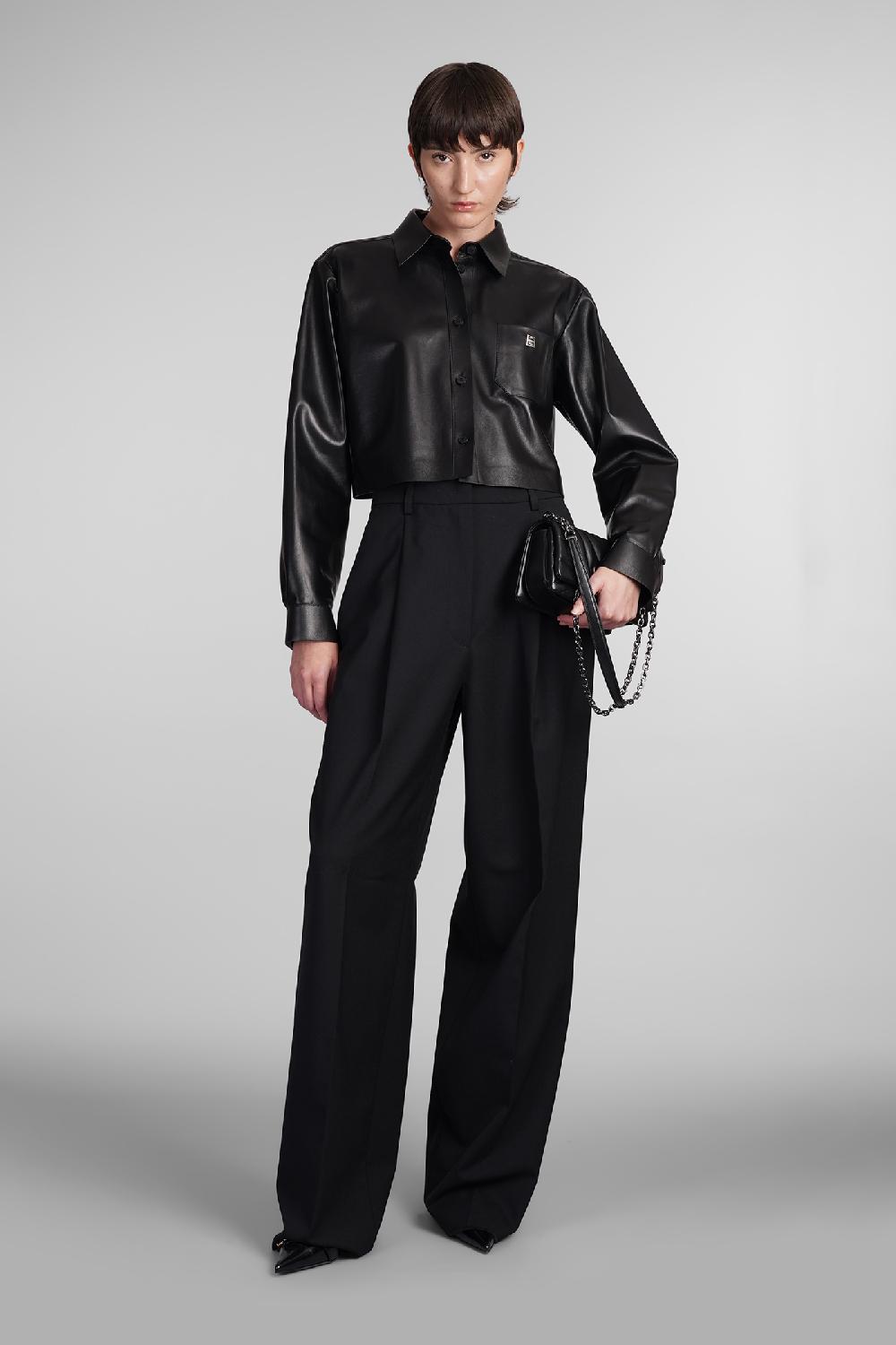 Deliberti Givenchy Camicia In Pelle Nera Cod. 406443 - Deliberti The Luxury Shopping