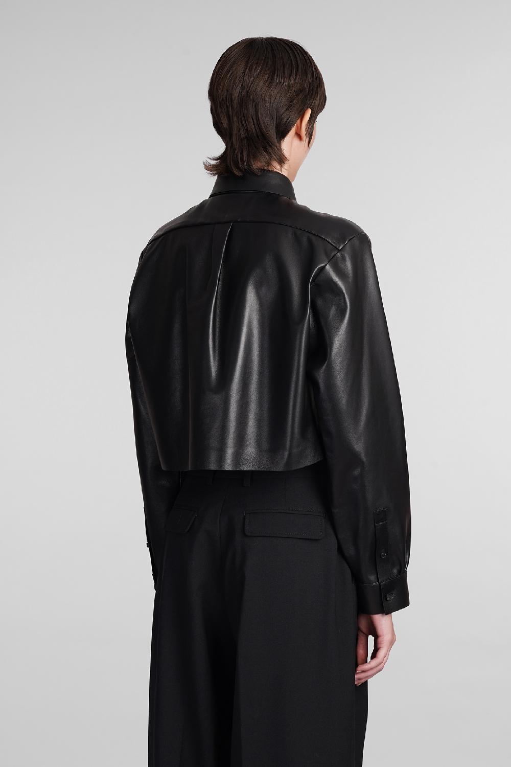 Deliberti Givenchy Camicia In Pelle Nera Cod. 406443 - Deliberti The Luxury Shopping