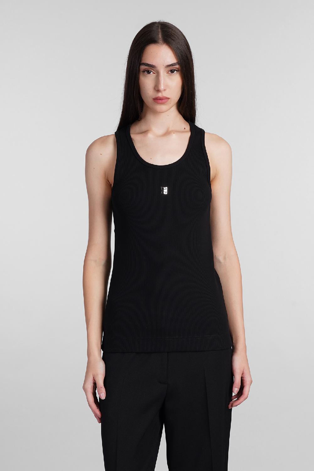 Deliberti Givenchy Canotta in cotone nero cod. 392826 - Deliberti The Luxury Shopping