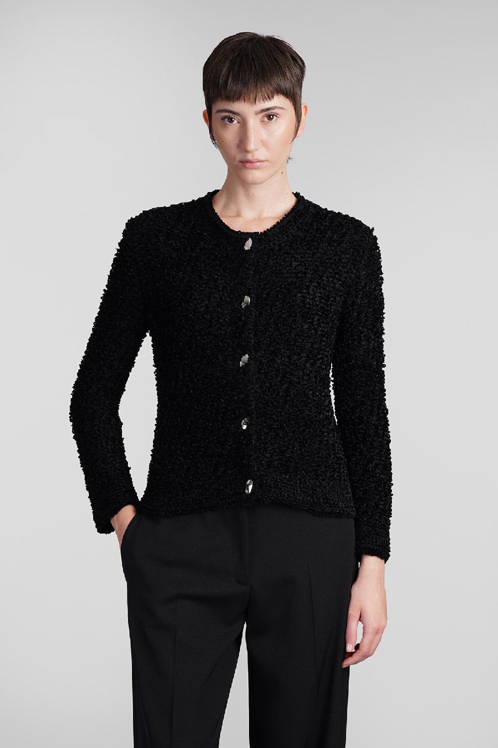 Deliberti Givenchy Cardigan in lana nera cod. 409598 - Deliberti The Luxury Shopping