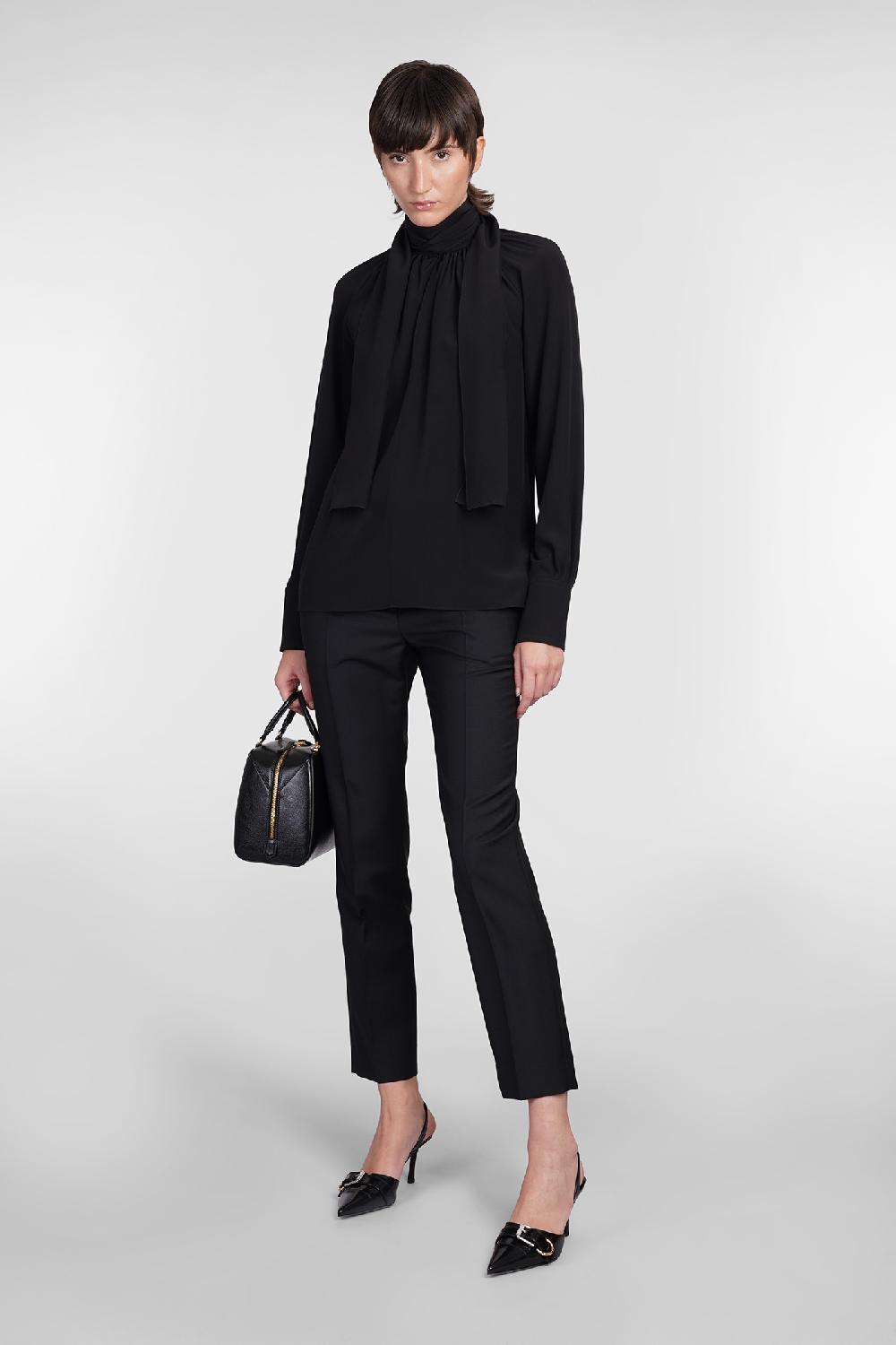 Deliberti Givenchy Pantalone In Lana Nera Cod. 404615 - Deliberti The Luxury Shopping