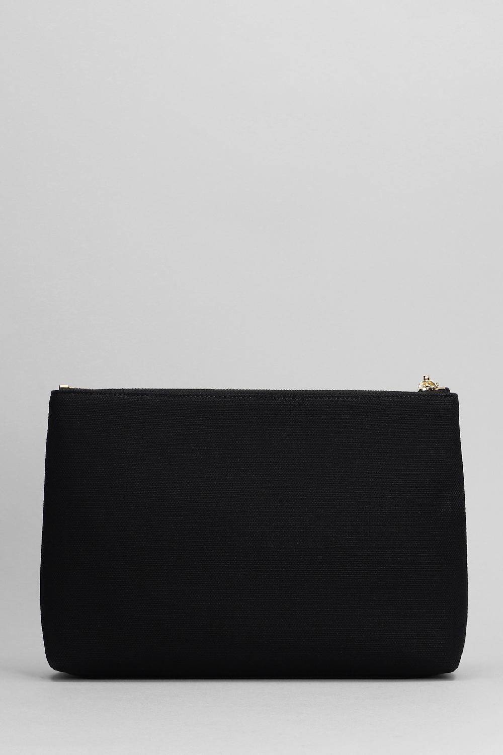 Deliberti Givenchy Pochette Travel Pouch In Cotone Nero Cod. 392596 - Deliberti The Luxury Shopping