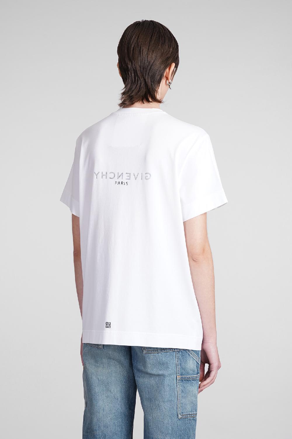 Deliberti Givenchy T-shirt In Cotone Bianco Cod. 392593 - Deliberti The Luxury Shopping