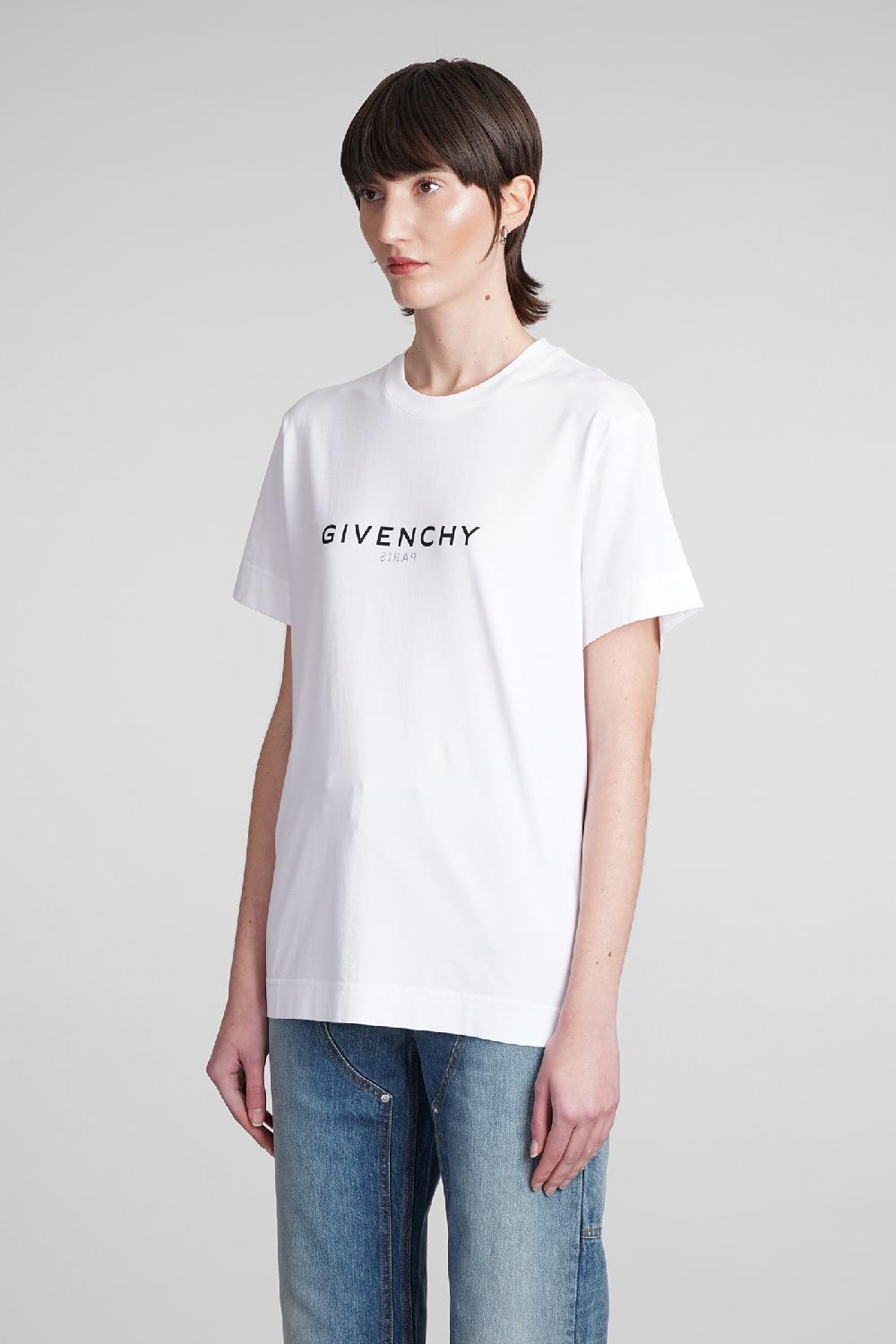 Deliberti Givenchy T-shirt In Cotone Bianco Cod. 392593 - Deliberti The Luxury Shopping
