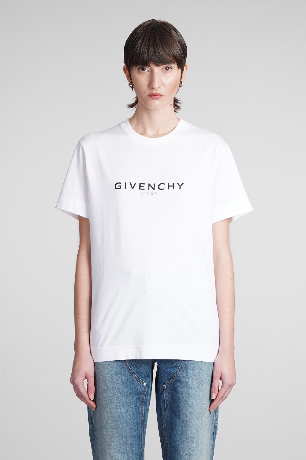 Deliberti Givenchy T-shirt in cotone bianco cod. 392593 - Deliberti The Luxury Shopping