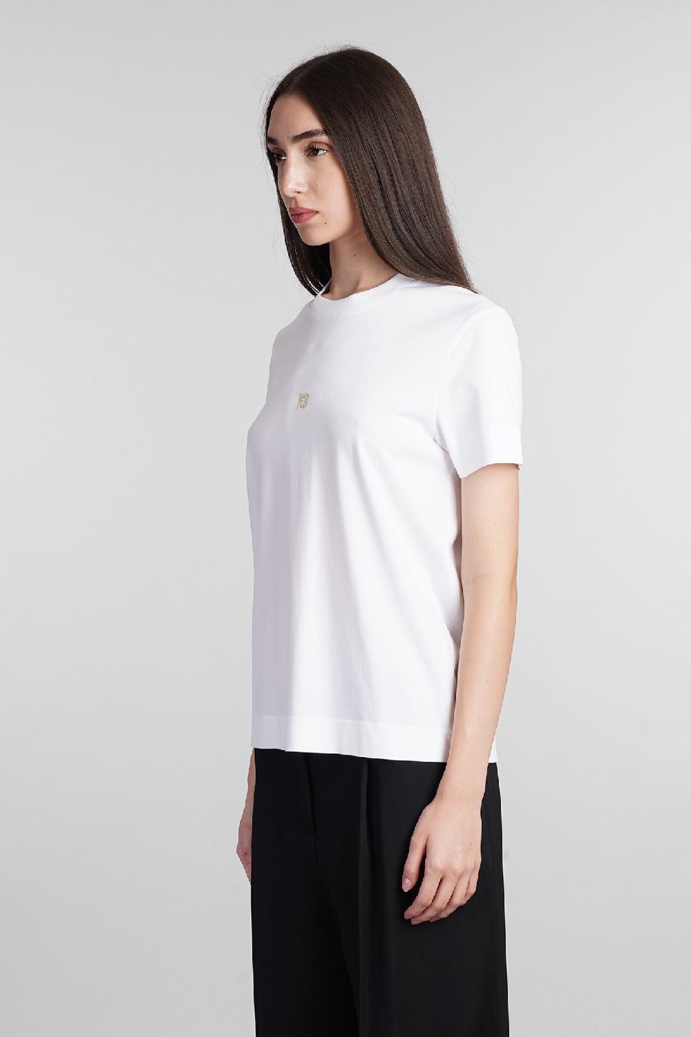 Deliberti Givenchy T-shirt In Cotone Bianco Cod. 404618 - Deliberti The Luxury Shopping