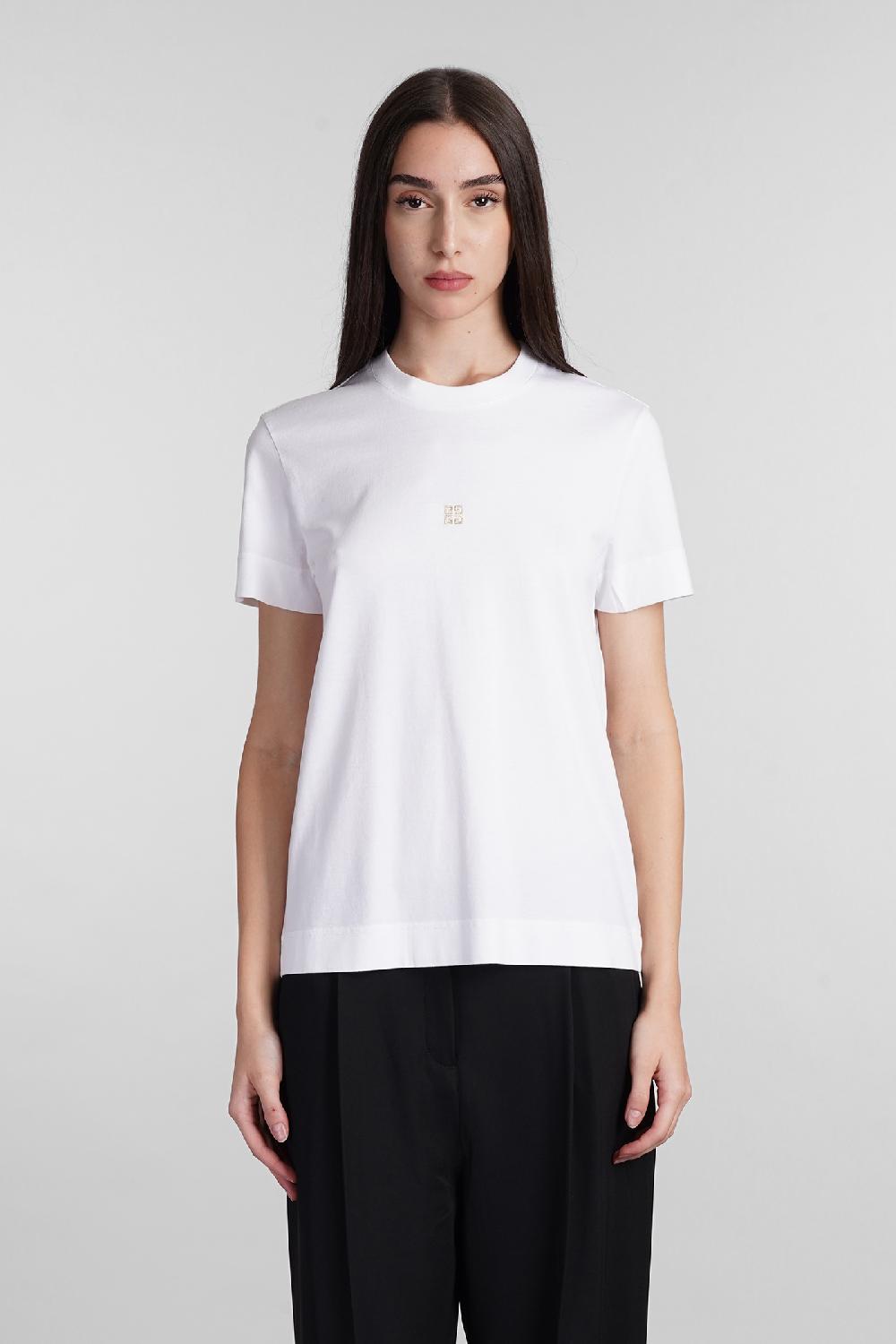 Deliberti Givenchy T-shirt in cotone bianco cod. 404618 - Deliberti The Luxury Shopping