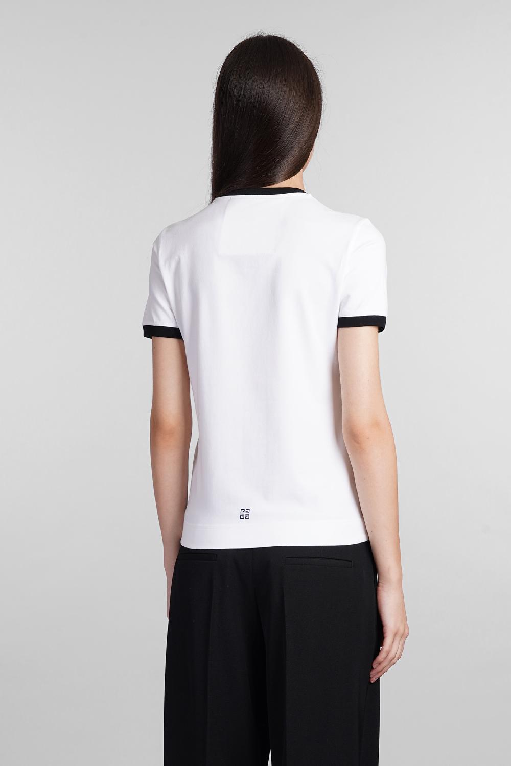Deliberti Givenchy T-shirt In Cotone Bianco Cod. 406445 - Deliberti The Luxury Shopping