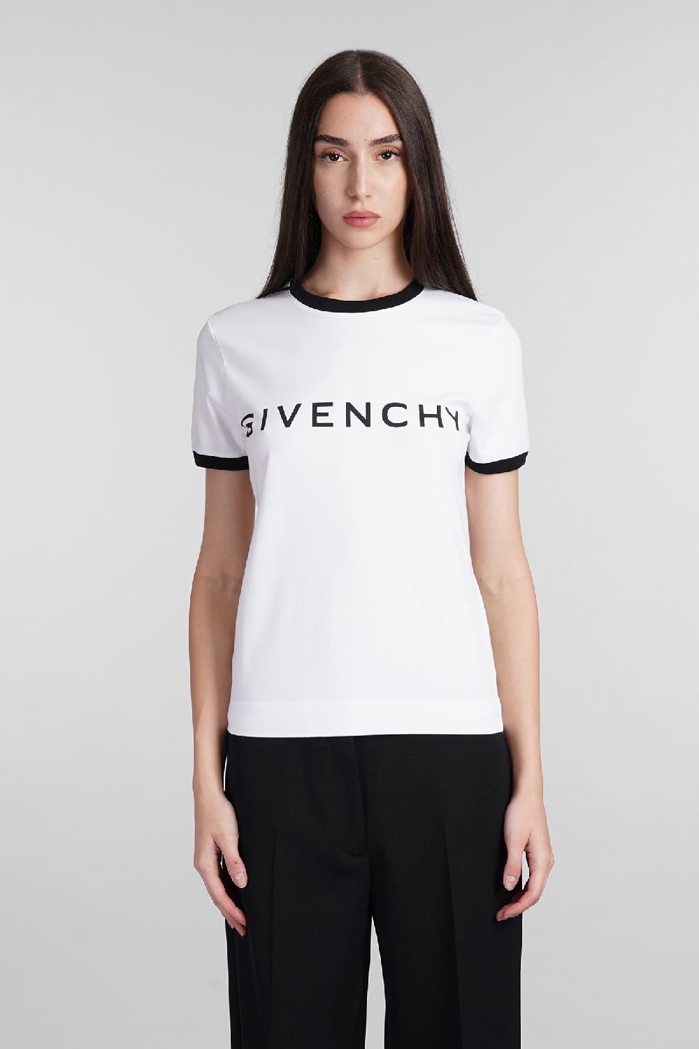 Deliberti Givenchy T-shirt in cotone bianco cod. 406445 - Deliberti The Luxury Shopping