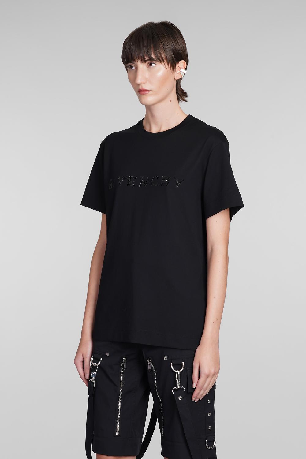 Deliberti Givenchy T-shirt In Cotone Nero Cod. 384404 - Deliberti The Luxury Shopping