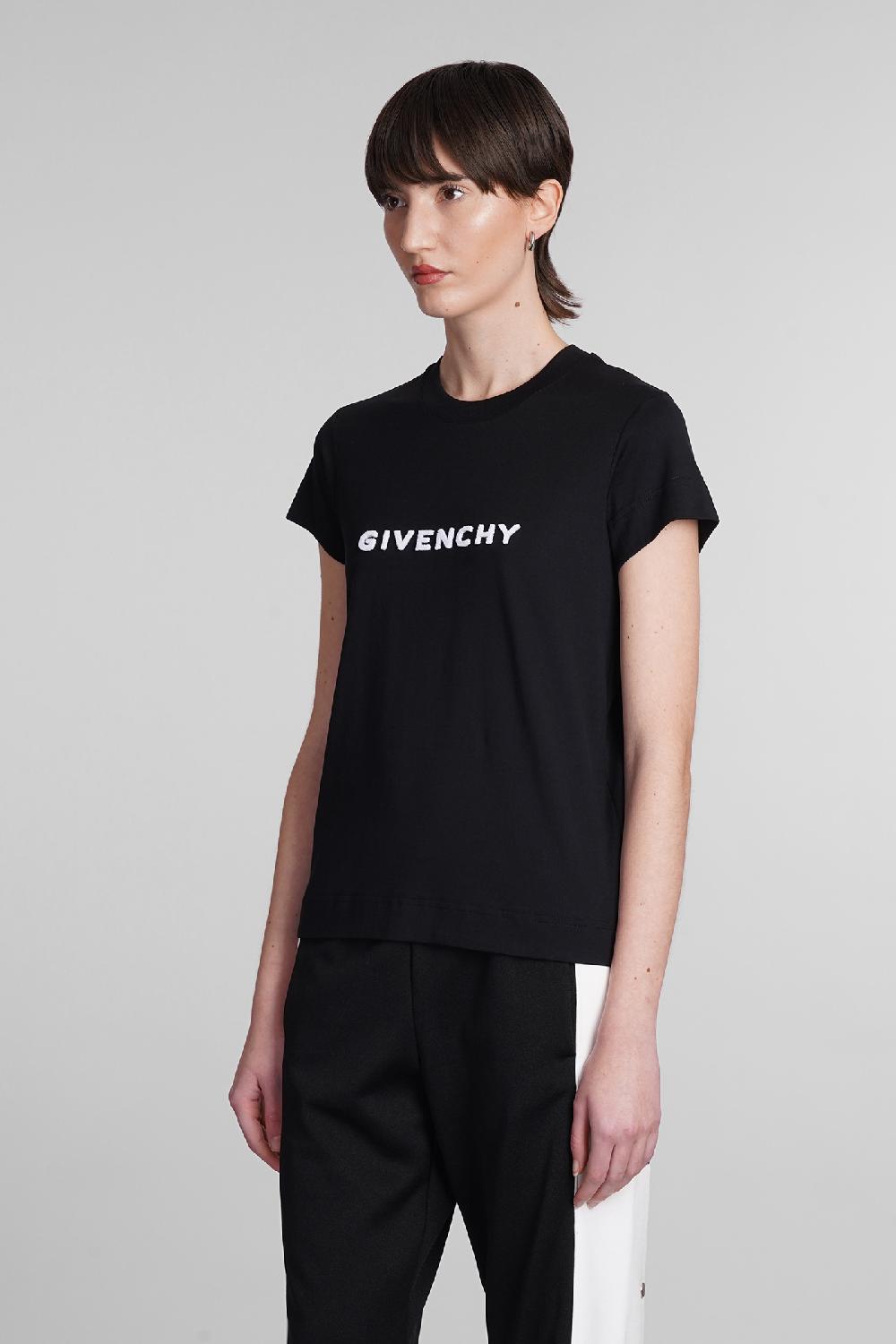 Deliberti Givenchy T-shirt In Cotone Nero Cod. 392599 - Deliberti The Luxury Shopping