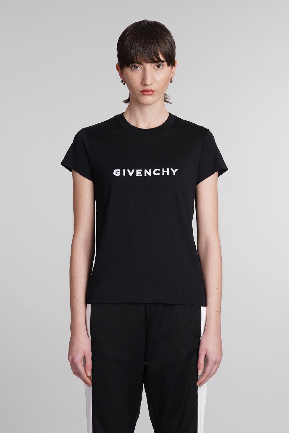Deliberti Givenchy T-shirt in cotone nero cod. 392599 - Deliberti The Luxury Shopping