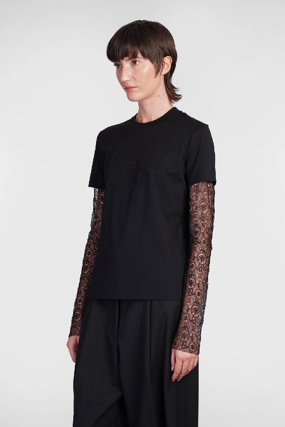 Deliberti Givenchy T-shirt In Cotone Nero Cod. 404608 - Deliberti The Luxury Shopping