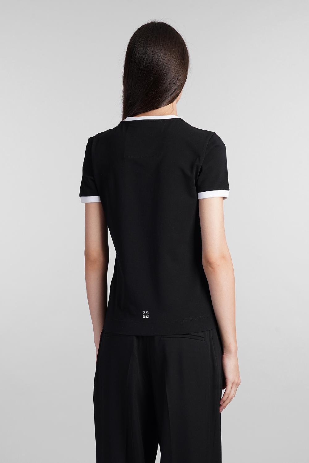 Deliberti Givenchy T-shirt In Cotone Nero Cod. 406444 - Deliberti The Luxury Shopping