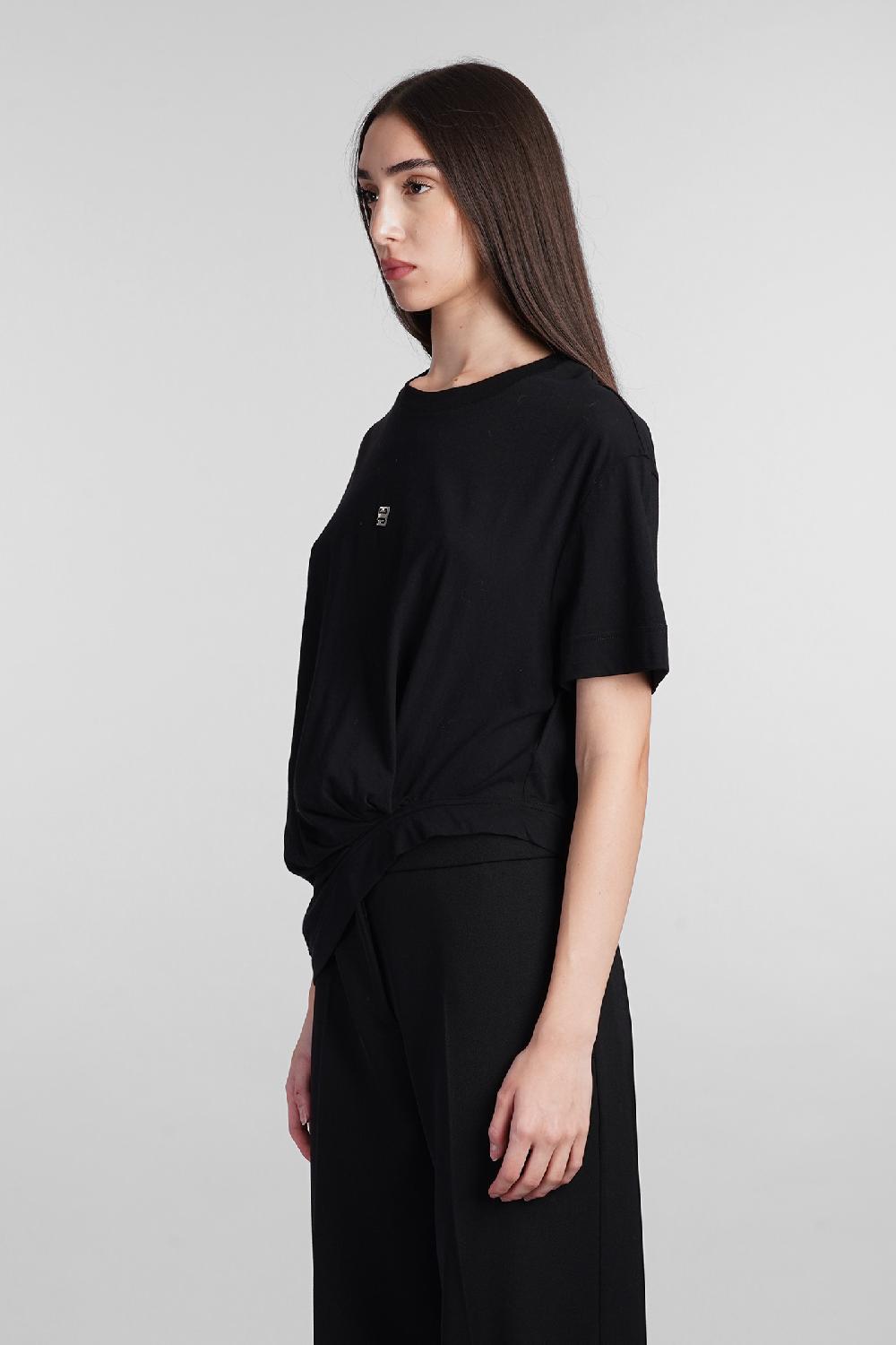 Deliberti Givenchy T-shirt In Cotone Nero Cod. 406449 - Deliberti The Luxury Shopping