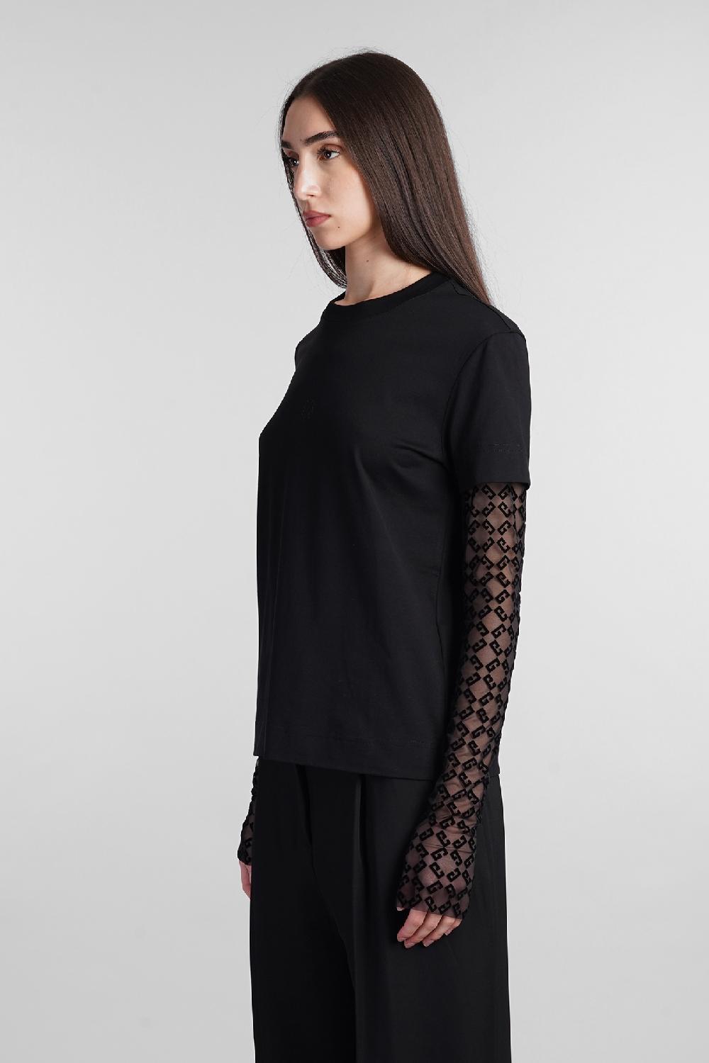 Deliberti Givenchy T-shirt In Cotone Nero Cod. 407446 - Deliberti The Luxury Shopping