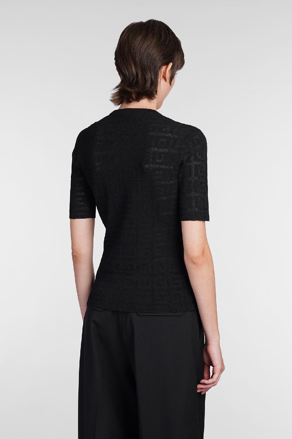 Deliberti Givenchy Topwear In Viscosa Nera Cod. 406454 - Deliberti The Luxury Shopping