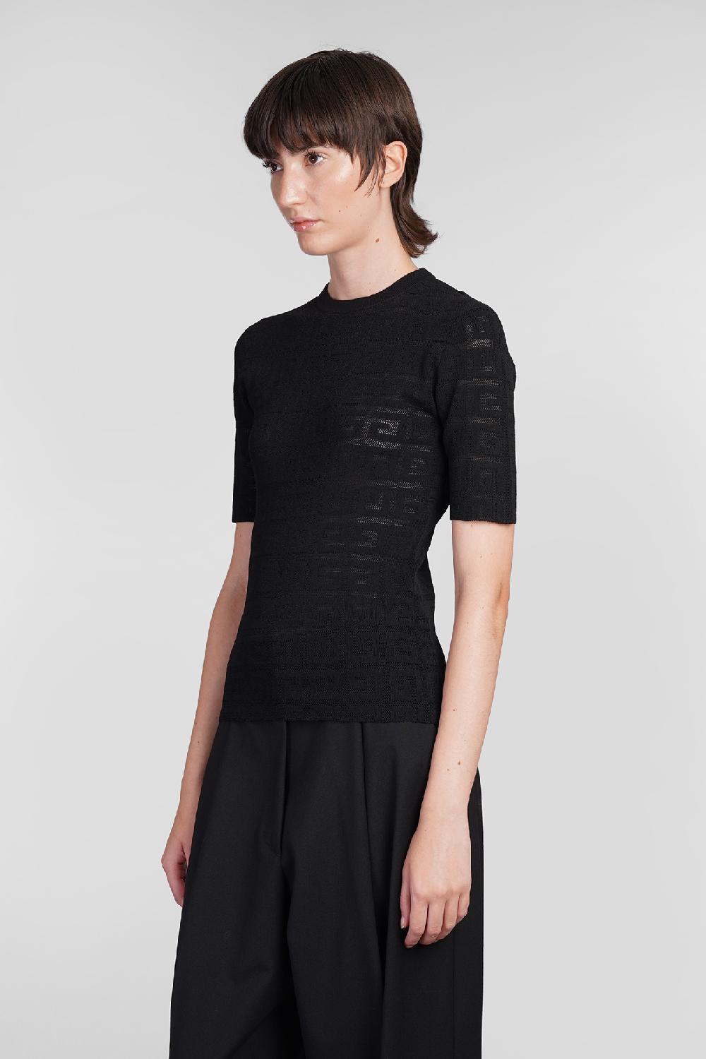 Deliberti Givenchy Topwear In Viscosa Nera Cod. 406454 - Deliberti The Luxury Shopping