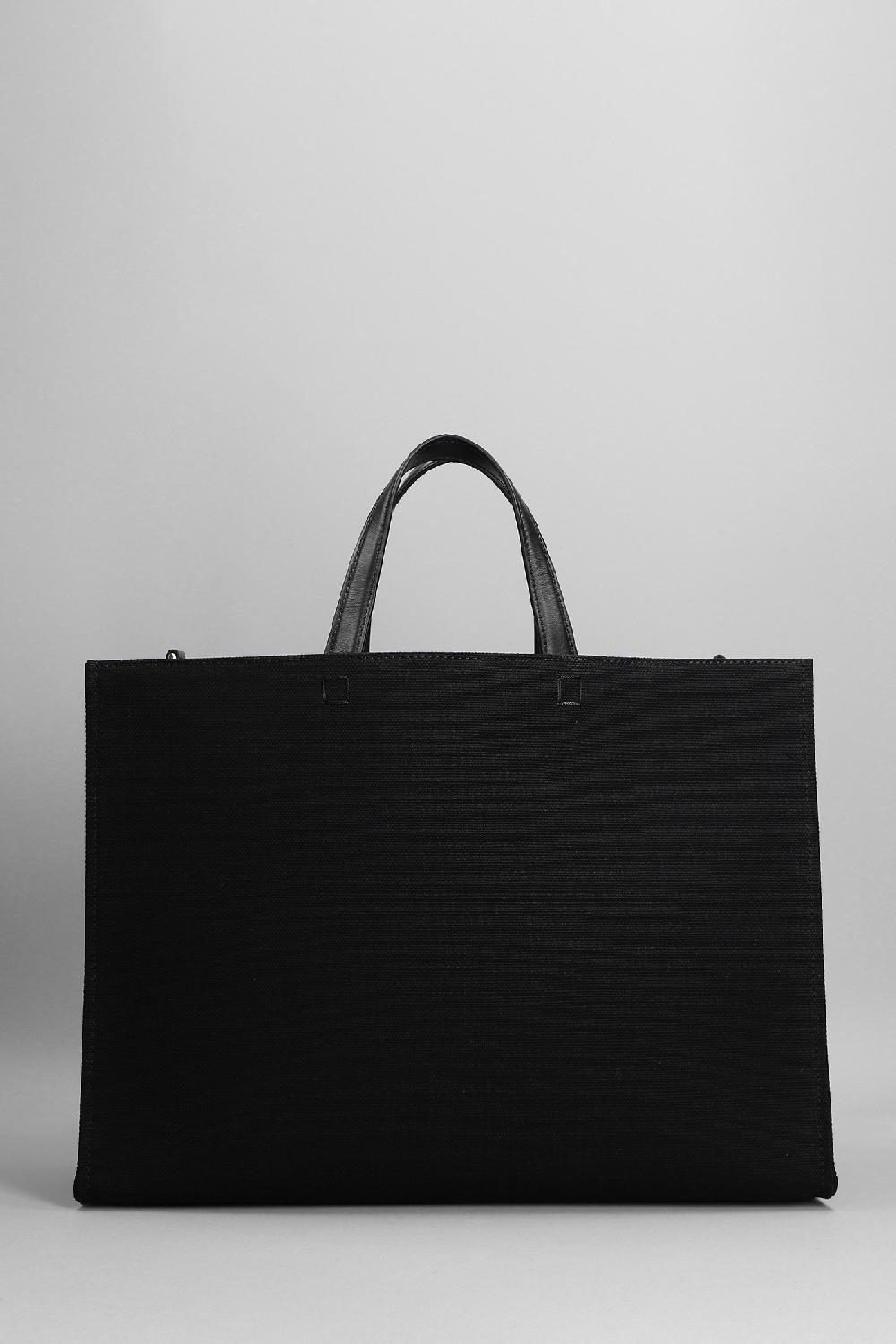Deliberti Givenchy Tote In Pelle E Tessuto Nero Cod. 361097 - Deliberti The Luxury Shopping