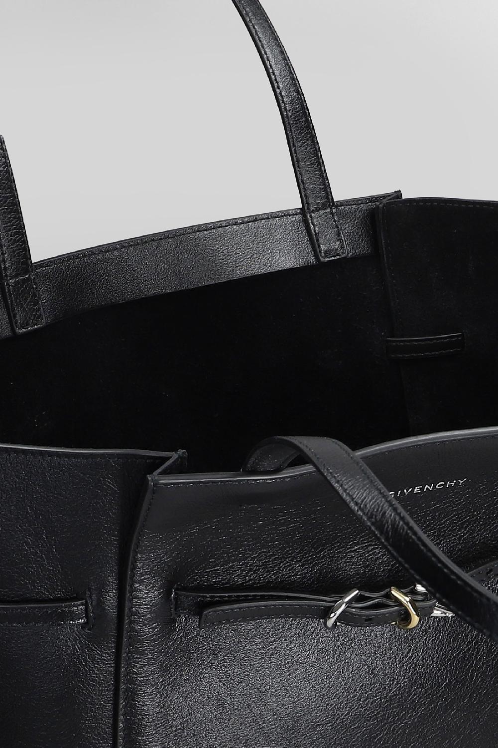 Deliberti Givenchy Tote Voyou Medium In Pelle Nera Cod. 404613 - Deliberti The Luxury Shopping