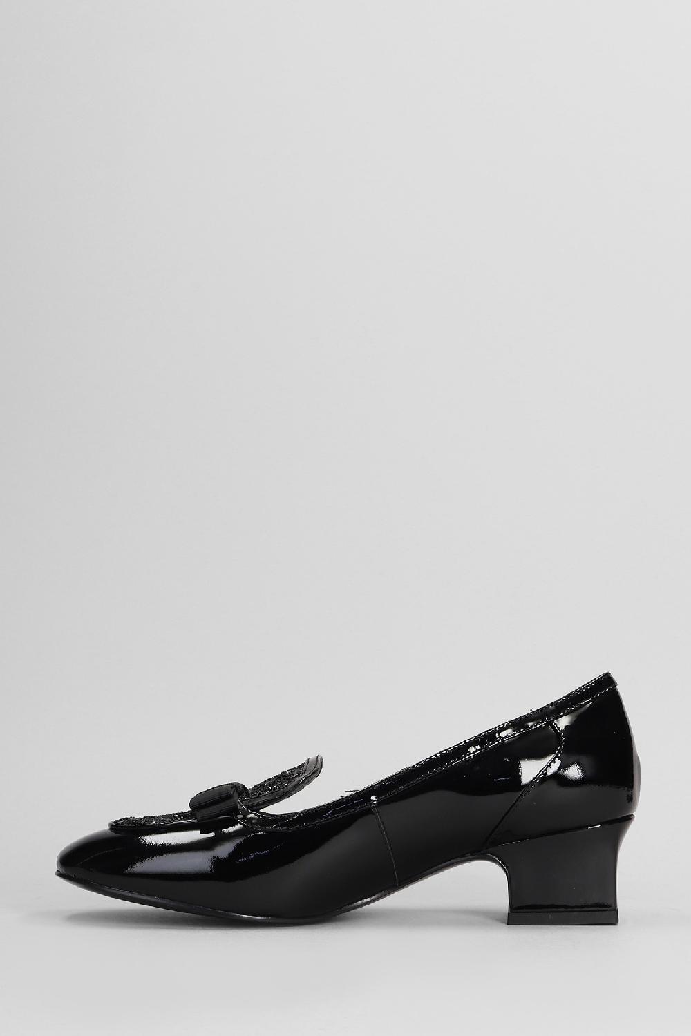 Deliberti Gold & Rouge Decollete Bene In Vernice Nera Cod. 405268 - Deliberti The Luxury Shopping