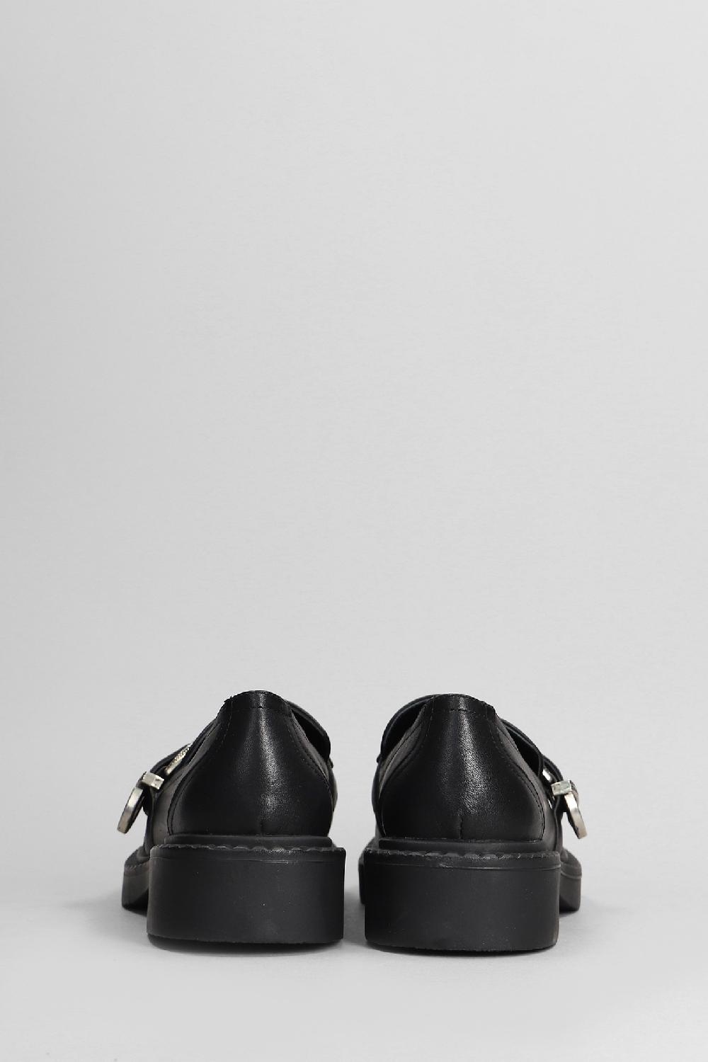 Deliberti Gold & Rouge Mocassini Bilou In Pelle Nera Cod. 405267 - Deliberti The Luxury Shopping