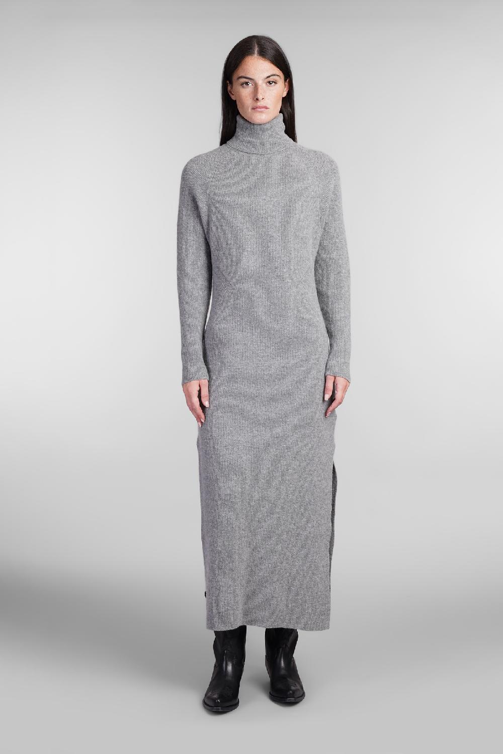 Deliberti Golden Goose Deluxe Brand Abito molly in lana grigia cod. 402867 - Deliberti The Luxury Shopping