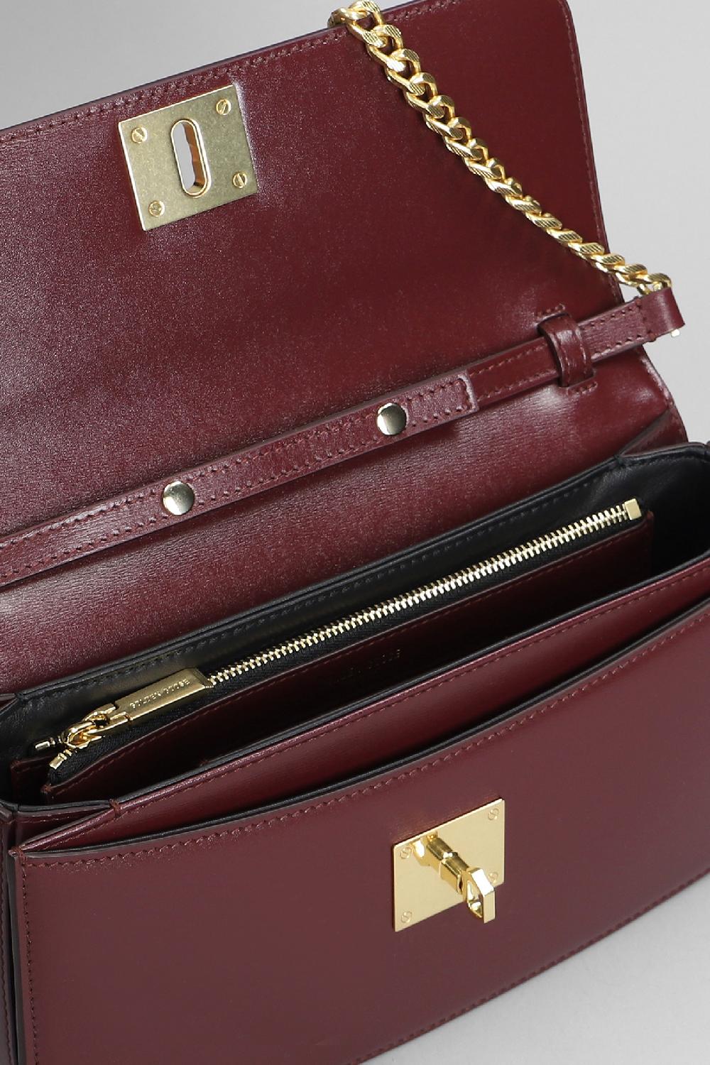 Deliberti Golden Goose Deluxe Brand Borsa A Spalla Gioia In Pelle Bordeaux Cod. 401927 - Deliberti The Luxury Shopping