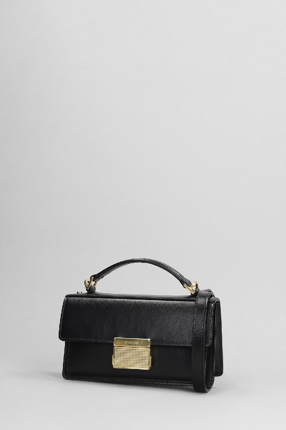 Deliberti Golden Goose Deluxe Brand Borsa A Spalla Venezia In Pelle Nera Cod. 401916 - Deliberti The Luxury Shopping