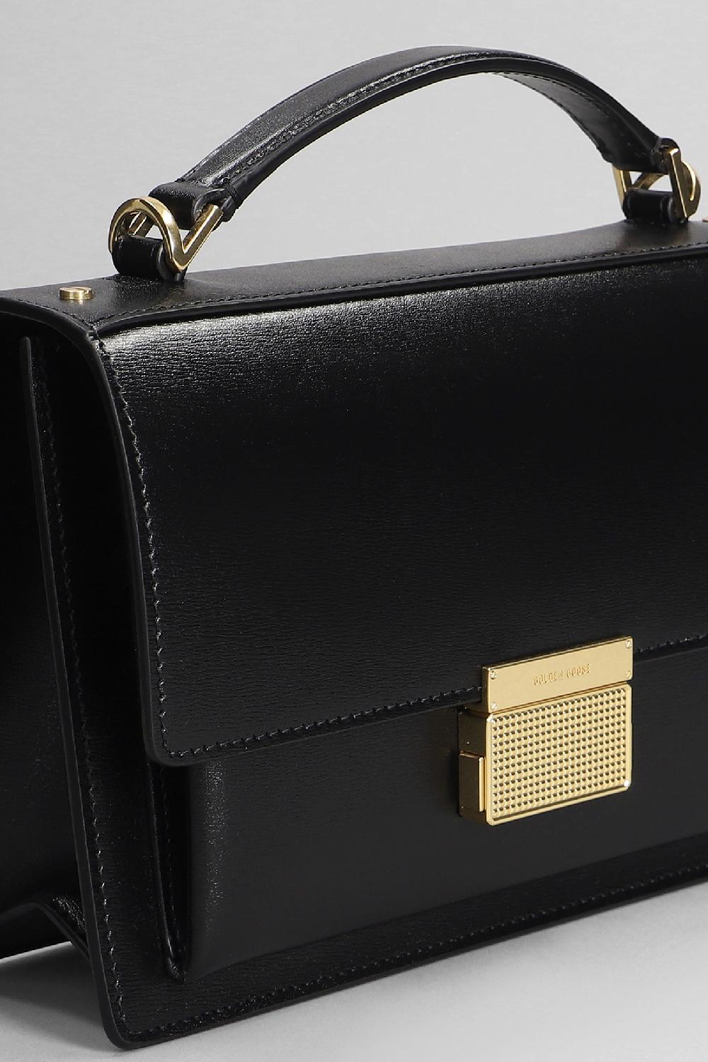 Deliberti Golden Goose Deluxe Brand Borsa A Spalla Venezia In Pelle Nera Cod. 401936 - Deliberti The Luxury Shopping