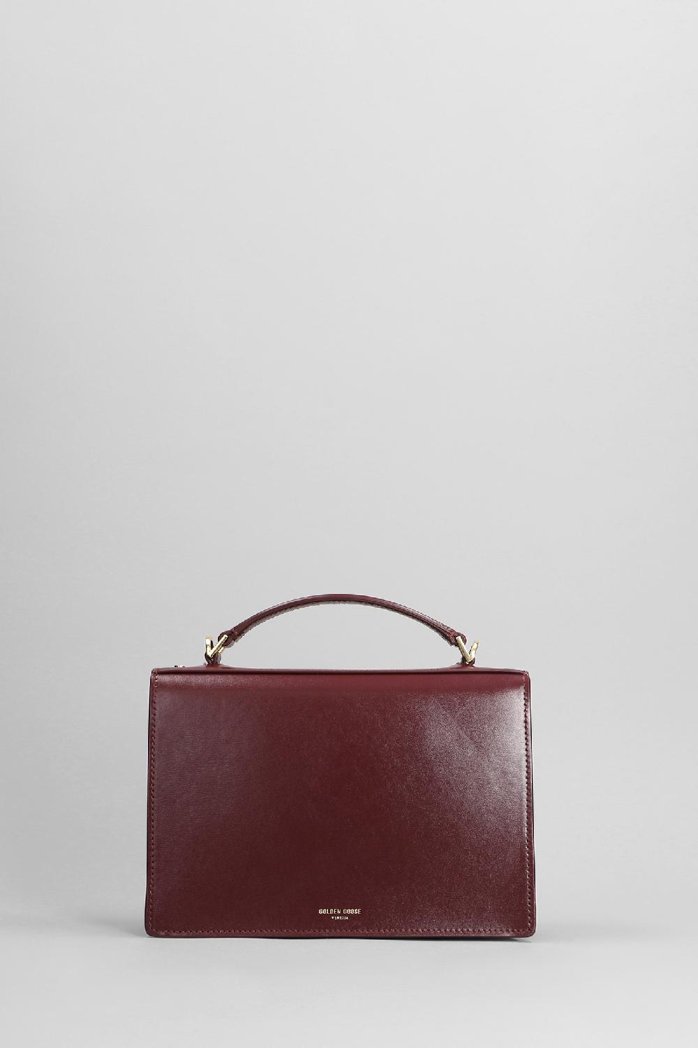 Deliberti Golden Goose Deluxe Brand Borsa A Spalla Venezia In Pelle Bordeaux Cod. 401937 - Deliberti The Luxury Shopping