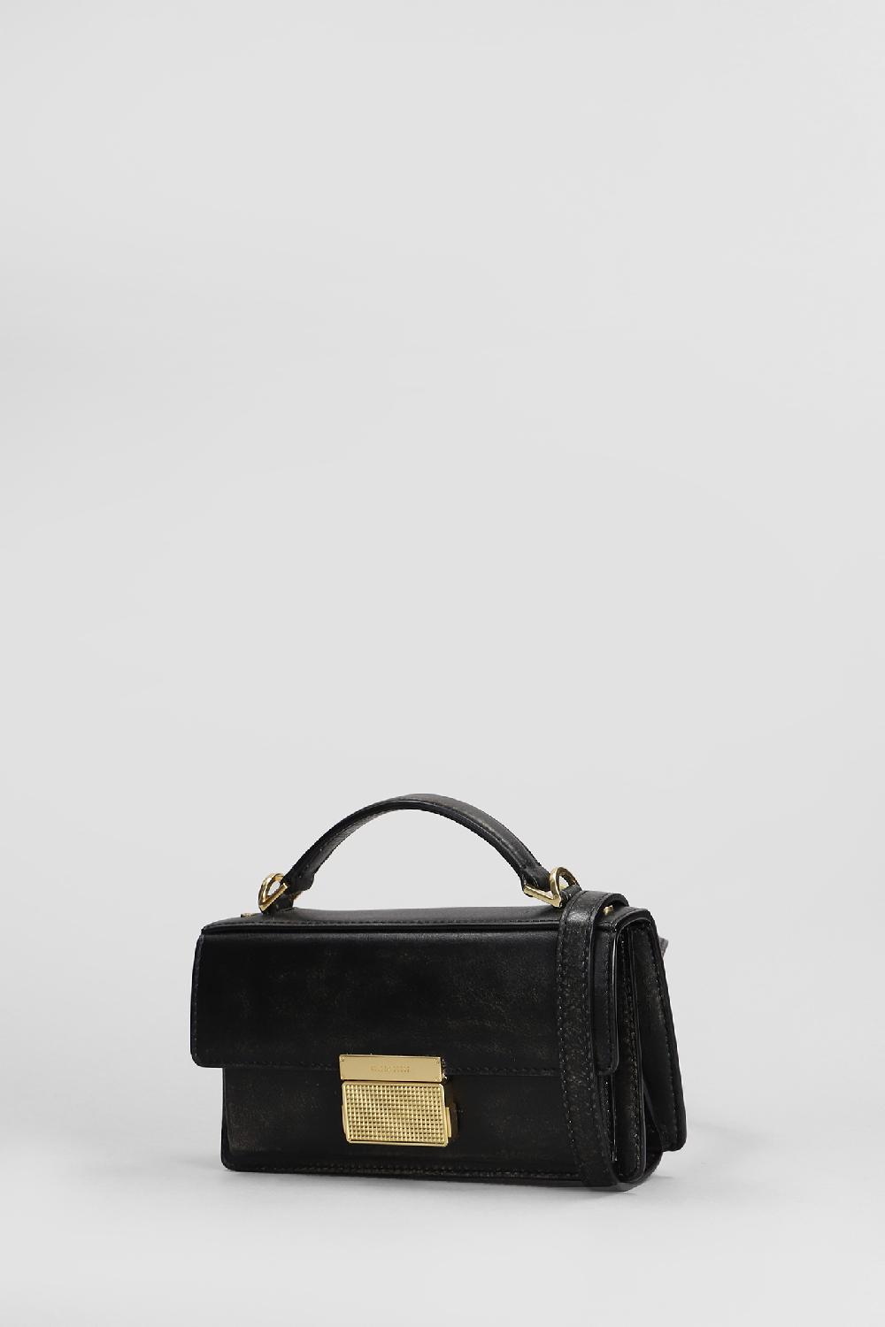 Deliberti Golden Goose Deluxe Brand Borsa A Spalla Venezia Small In Pelle Nera Cod. 404711 - Deliberti The Luxury Shopping
