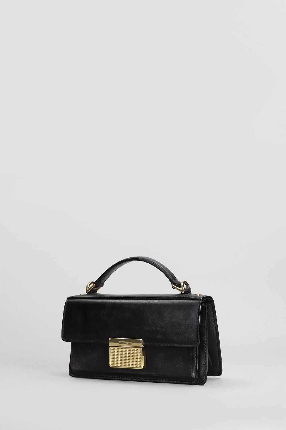 Deliberti Golden Goose Deluxe Brand Borsa A Spalla Venezia Small In Pelle Nera Cod. 404711 - Deliberti The Luxury Shopping