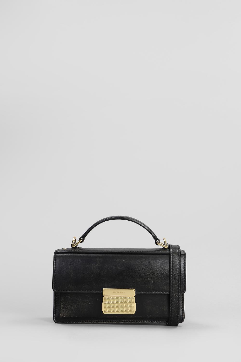 Deliberti Golden Goose Deluxe Brand Borsa a spalla venezia small in pelle nera cod. 404711 - Deliberti The Luxury Shopping