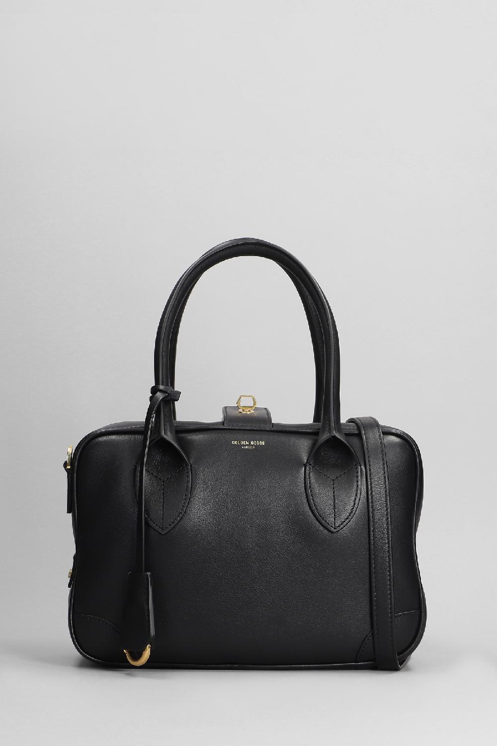 Deliberti Golden Goose Deluxe Brand Borsa a spalla vita in pelle nera cod. 401931 - Deliberti The Luxury Shopping