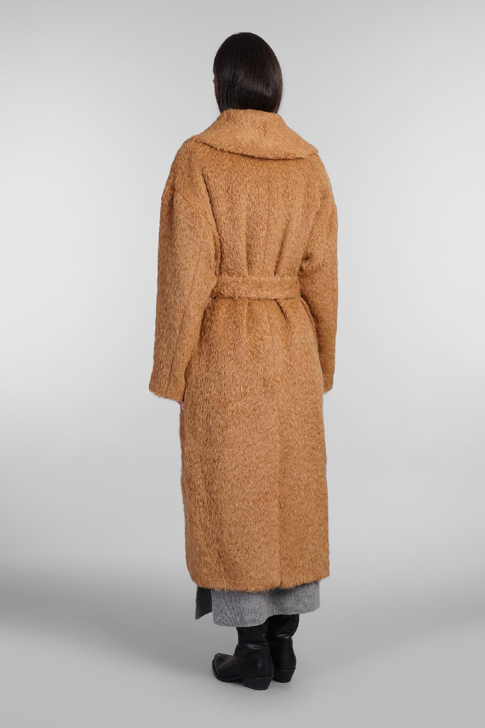 Deliberti Golden Goose Deluxe Brand Cappotto In Lana Cuoio Naturale Cod. 404851 - Deliberti The Luxury Shopping