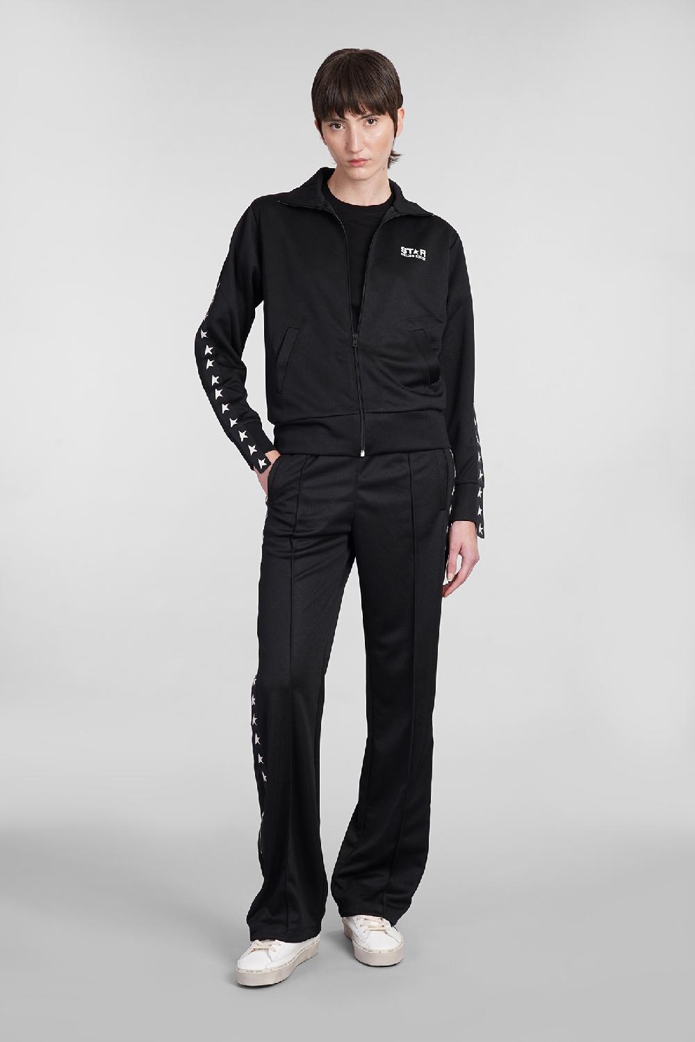 Deliberti Golden Goose Deluxe Brand Felpa In Poliestere Nero Cod. 401569 - Deliberti The Luxury Shopping