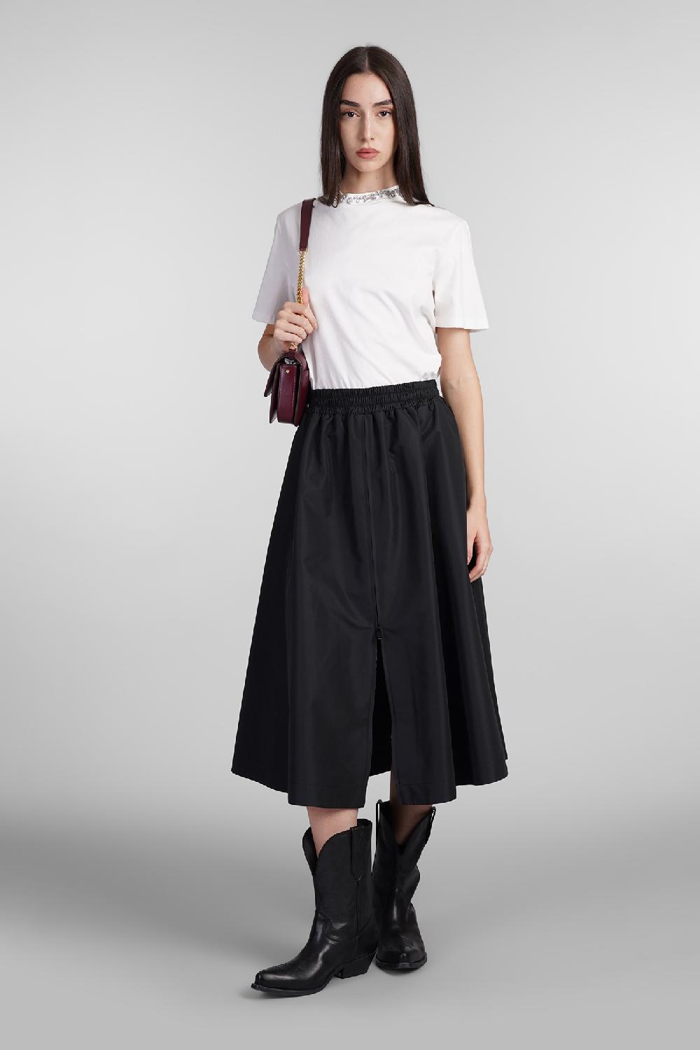 Deliberti Golden Goose Deluxe Brand Gonna In Poliestere Nero Cod. 404901 - Deliberti The Luxury Shopping