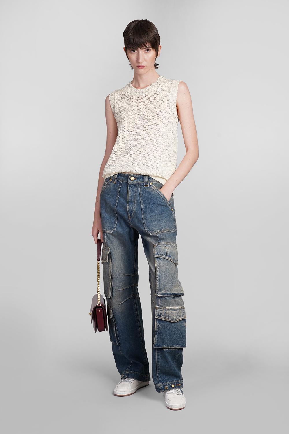 Deliberti Golden Goose Deluxe Brand Jeans In Denim Blu Cod. 401925 - Deliberti The Luxury Shopping