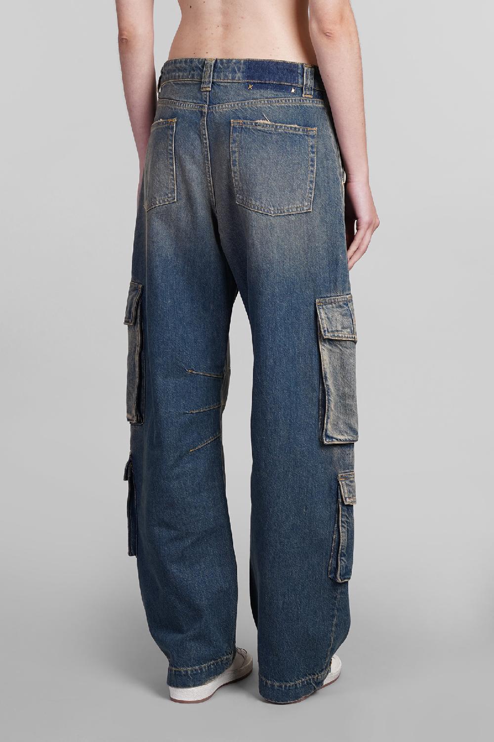 Deliberti Golden Goose Deluxe Brand Jeans In Denim Blu Cod. 401925 - Deliberti The Luxury Shopping