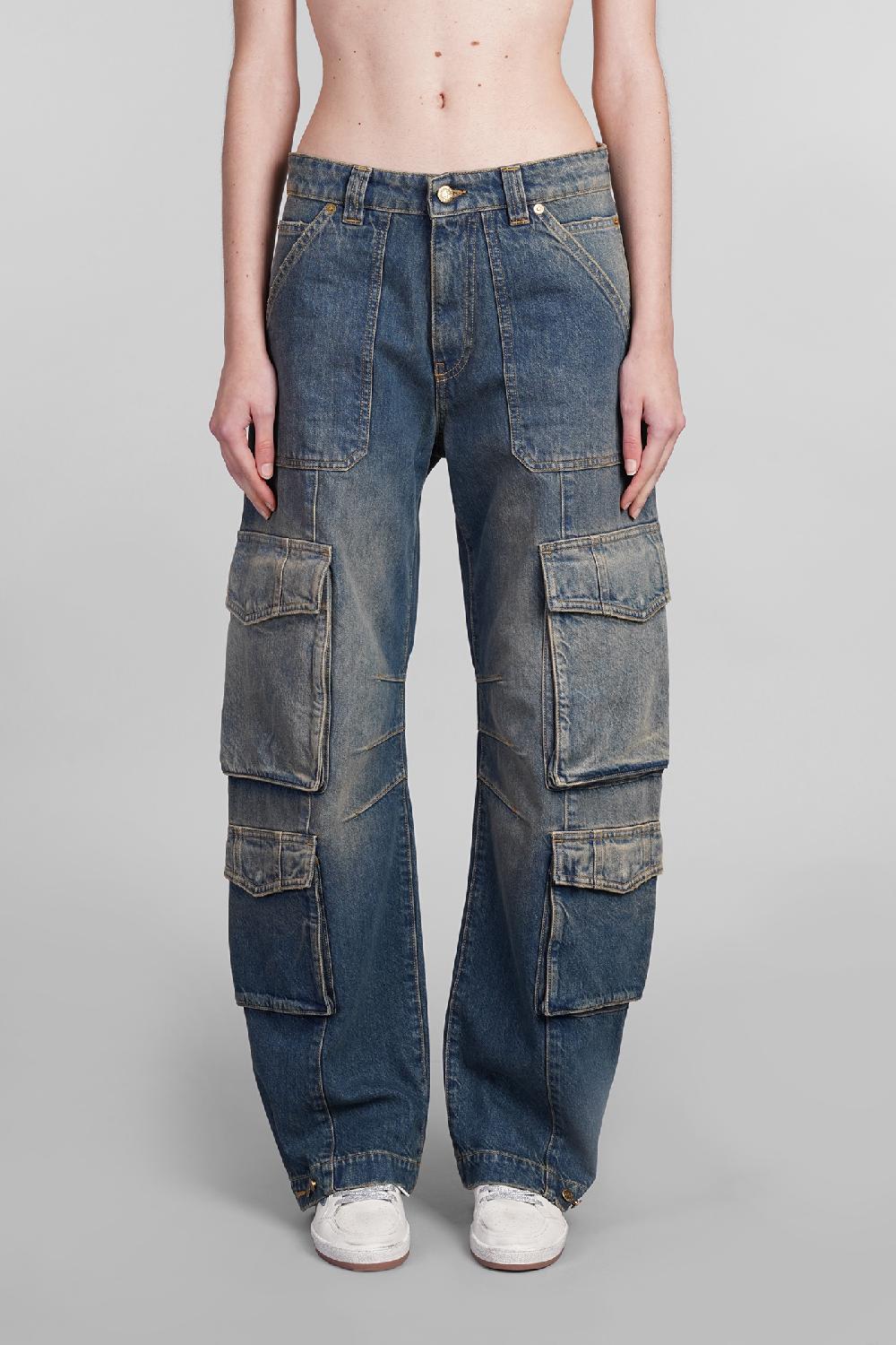 Deliberti Golden Goose Deluxe Brand Jeans in denim blu cod. 401925 - Deliberti The Luxury Shopping