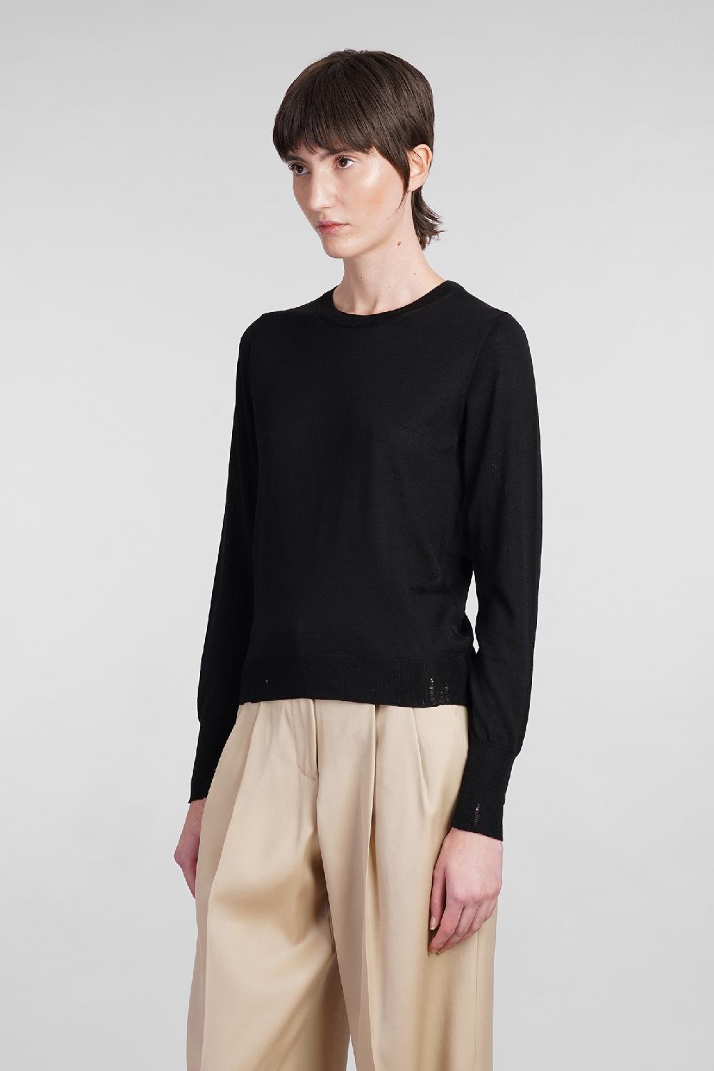 Deliberti Golden Goose Deluxe Brand Maglia In Lana Nera Cod. 401564 - Deliberti The Luxury Shopping