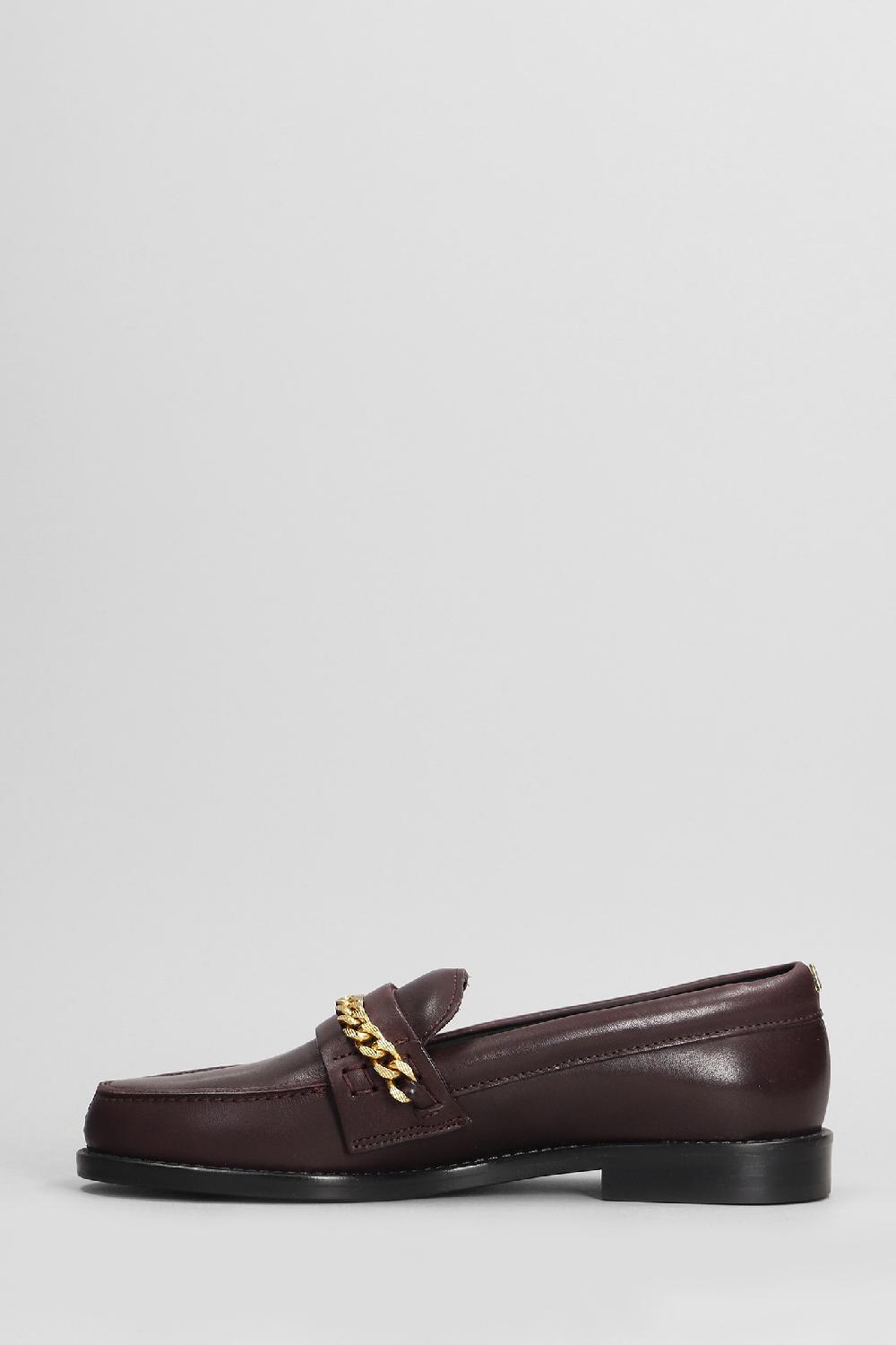 Deliberti Golden Goose Deluxe Brand Mocassini Jerry In Pelle Bordeaux Cod. 404712 - Deliberti The Luxury Shopping